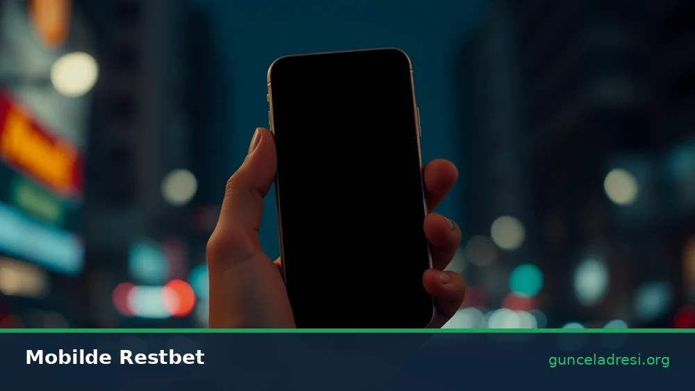 Restbet Güncel Giriş Adresi – Mobilde Restbet