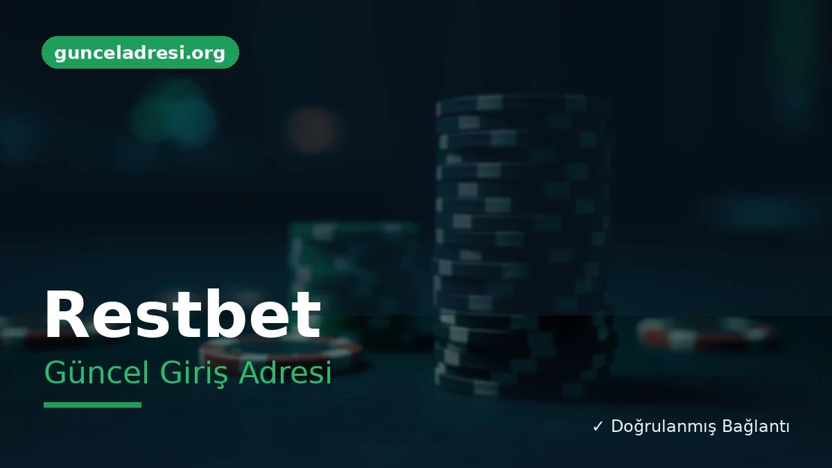 Restbet Güncel Giriş Adresi