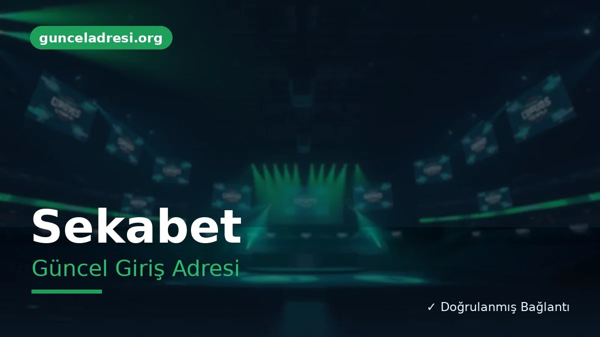 Sekabet Güncel Giriş Adresi