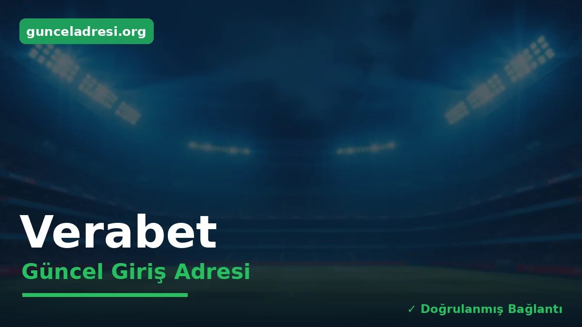 Verabet Güncel Giriş Adresi