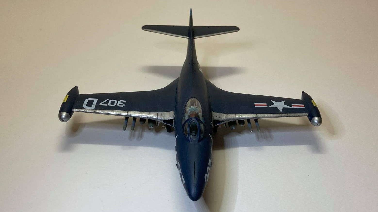 Hobbyboss 1/72 F9F-2 Panther – ÖLÇEKLİ MODELLERİM