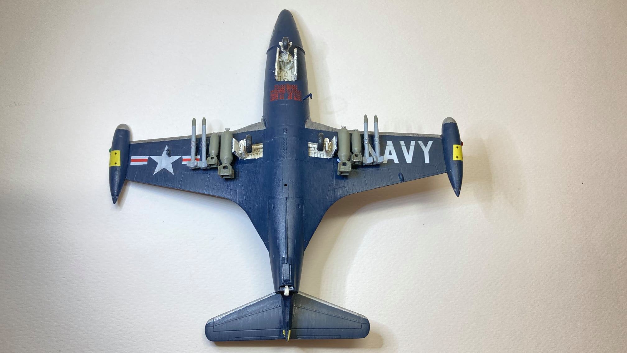 Hobbyboss 1/72 F9F-2 Panther – ÖLÇEKLİ MODELLERİM
