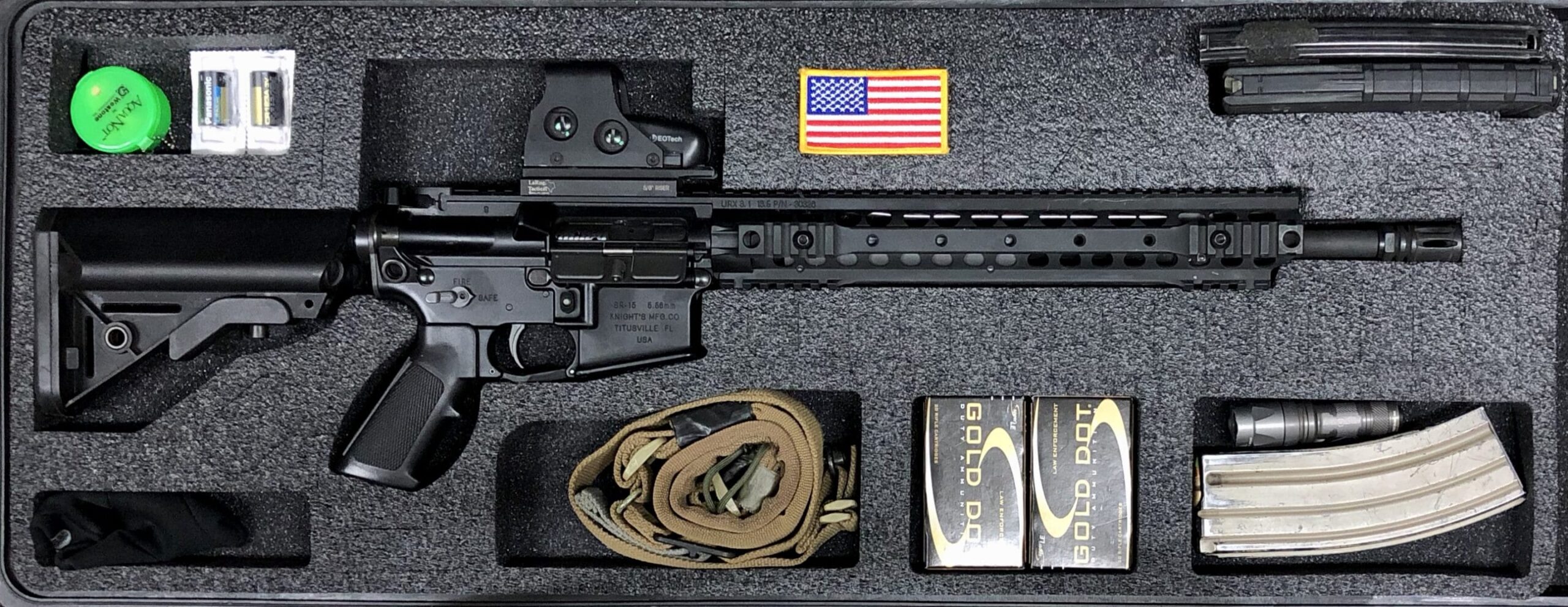 AR15 Pelican 1700 V1 - Gunformz - Semi Custom Foam Case Kits
