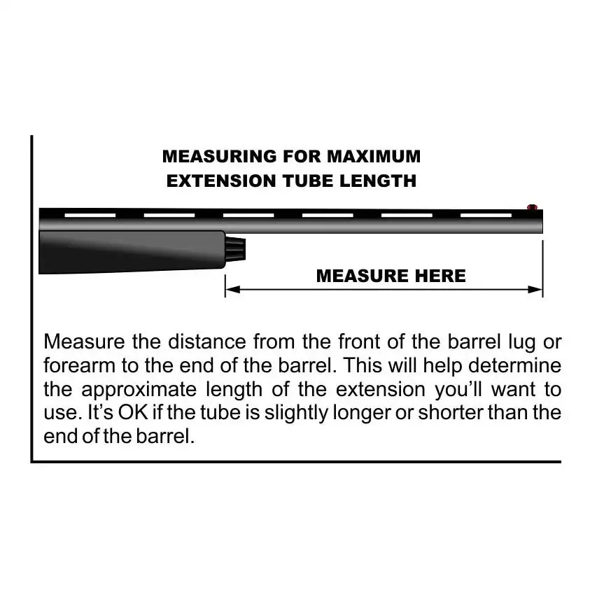 NORDIC COMPONENTS 12G MXT Magazine Extension Kit - Benelli M1 / M2 +5 - Image 2