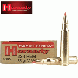 Hornady - Varmint Express .223 Rem 55gr V-Max Rifle Ammunition