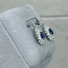 Sunflower ロイヤルブルーサファイア ピアス