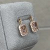 Morgan Edge モルガナイトピアス
