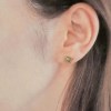 O/Eダイヤモンドピアス(K18）