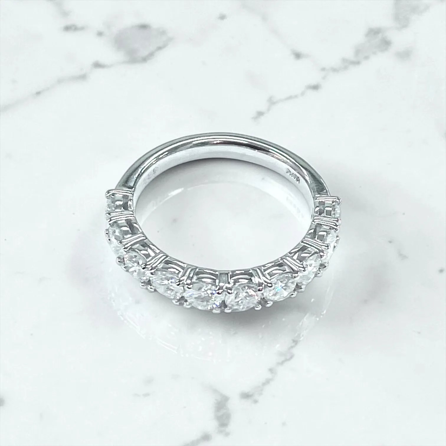 ハーフエタニティリング (3.3mm)
