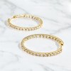 ダイヤモンドフープピアス