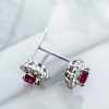 rubyのピアス3 Bloomingピアス ルビーpu
