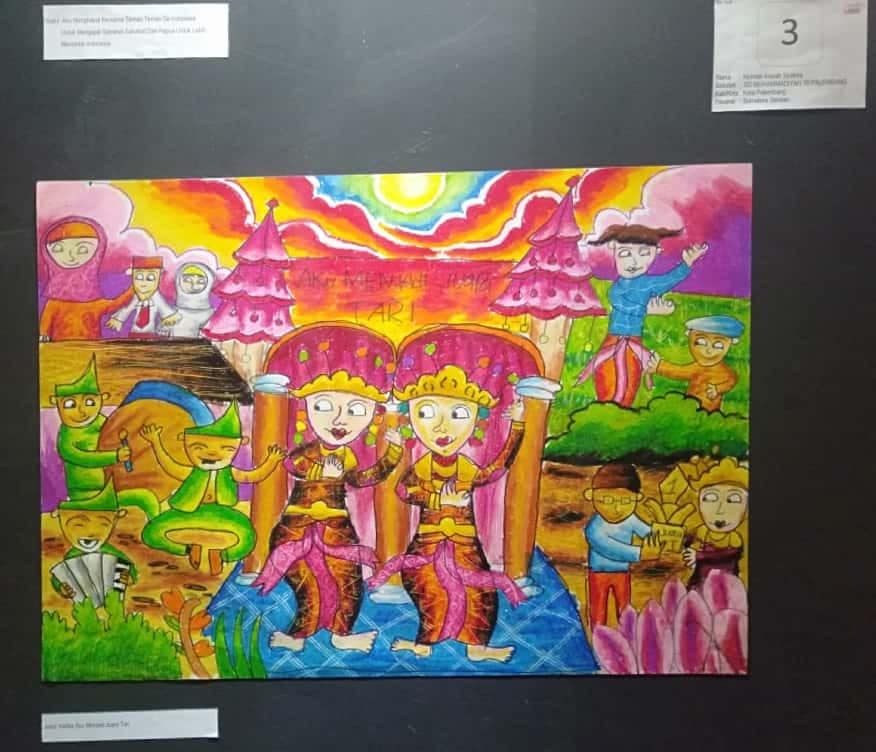 Tematik sd 4 tema 6: Hasil Lomba Gambar Bercerita Fls2n 2019 Gurune Net