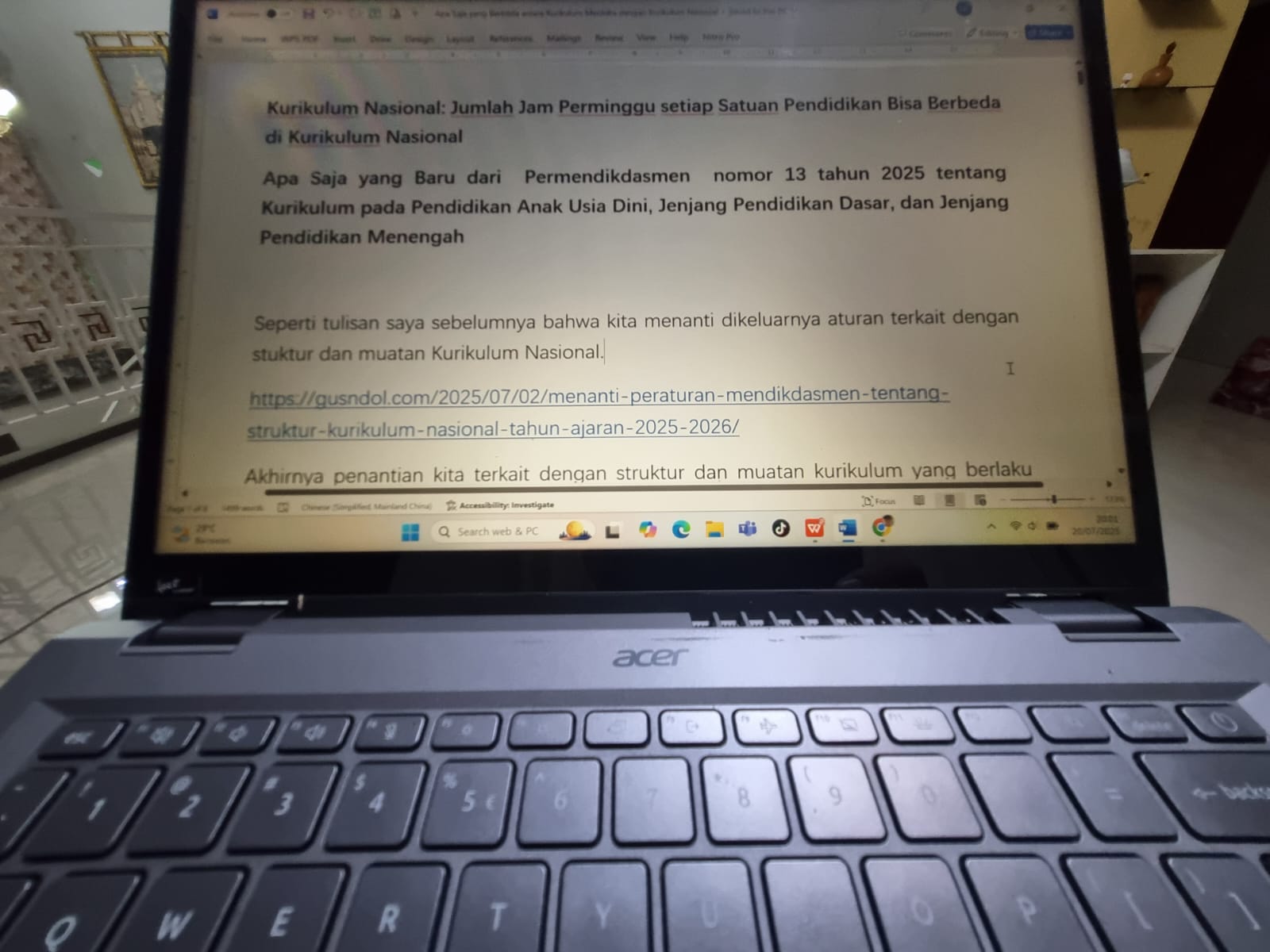 Kurikulum Nasional: Jumlah Jam Perminggu setiap Satuan Pendidikan Bisa Berbeda di Kurikulum Nasional