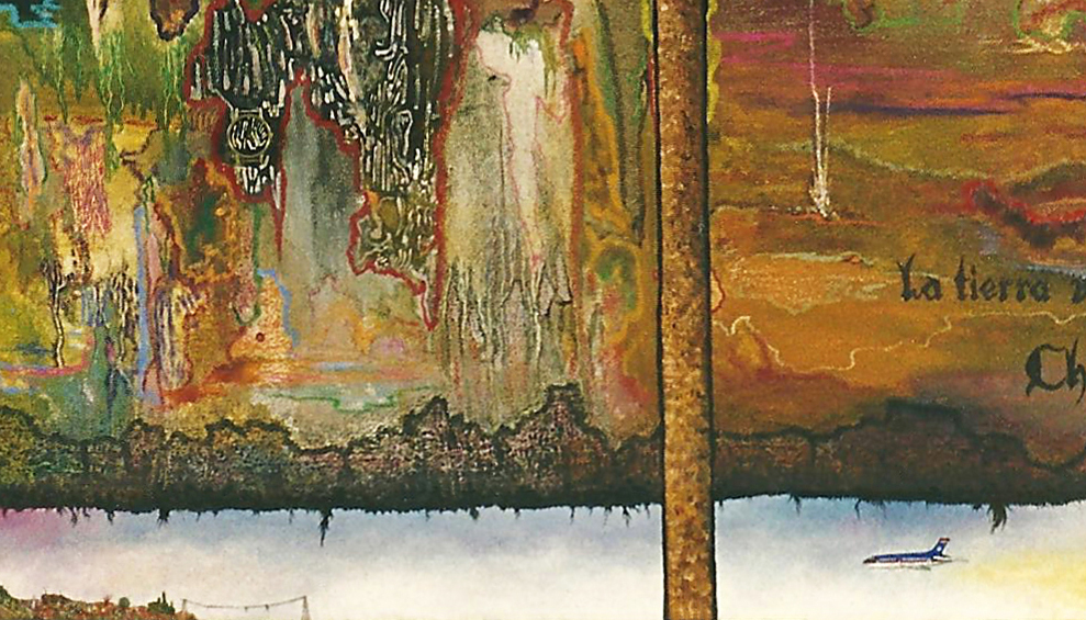 (Detail of) Earth Flies, but My Kingdom Is of This World (1998)