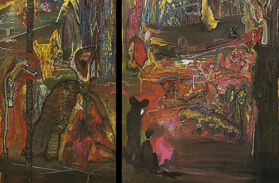 (Detail of) The World as it Goes (1998/1999)