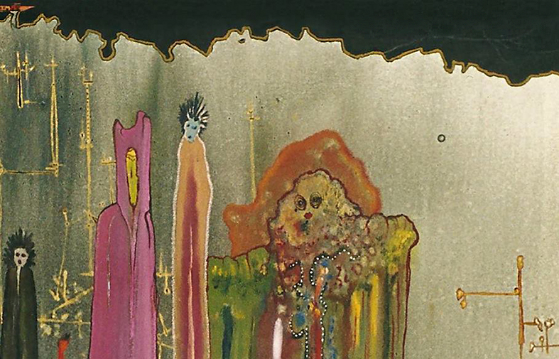 (Detail of) The Invisible Friends (1999)