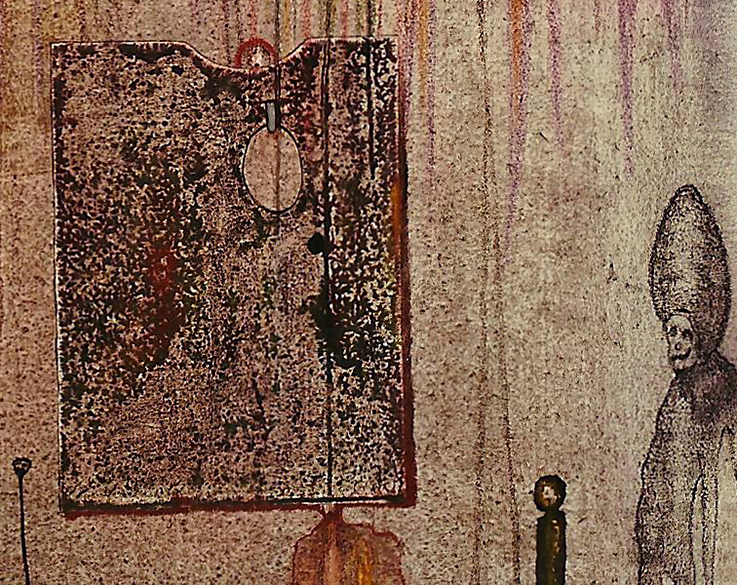 (Detail of) Self-portrait in the Hidden Works Room (2000)