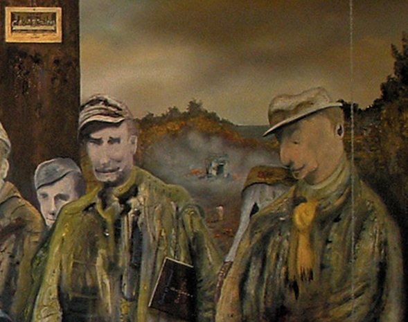 (Detail of) Them, With One of Us (2003)