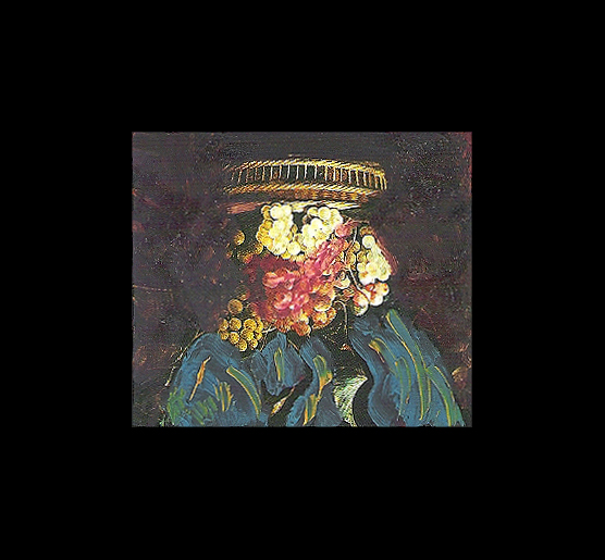 “Fredericko Barbarossa” (2012). Oil on paper. 3,5 x 4 cm.