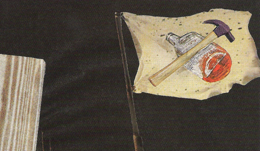 (Detail.) “La Constitución Nacional” (“The Argentine Constitution”, 1995).