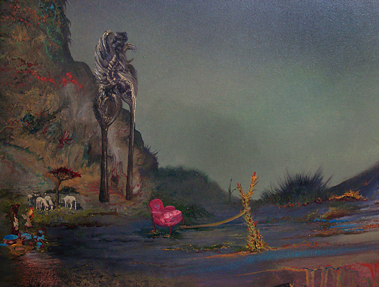 Detail of “Study for an Autobiography” (2009)