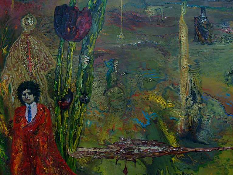 Detail of “Study for an Autobiography” (2009)