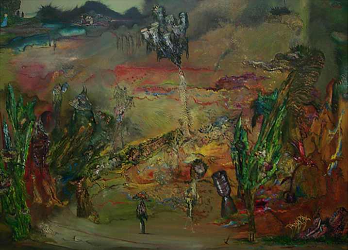 Detail of “Study for an Autobiography” (2009)