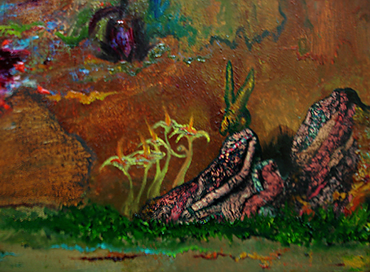 Detail of “Study for an Autobiography” (2009)
