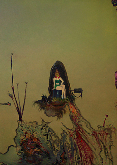 Detail of “Study for an Autobiography” (2009)