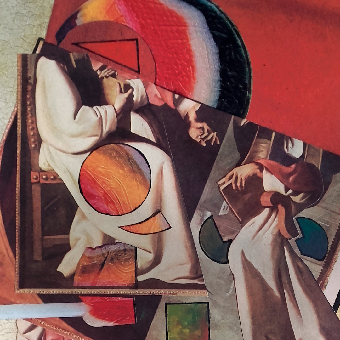 Detail of “El perfil oculto de Federico da Montefeltro, pintado sin su consentimiento” / “Right Profile of Federico Da Montefeltro, Painted Without His Consent” (2021).