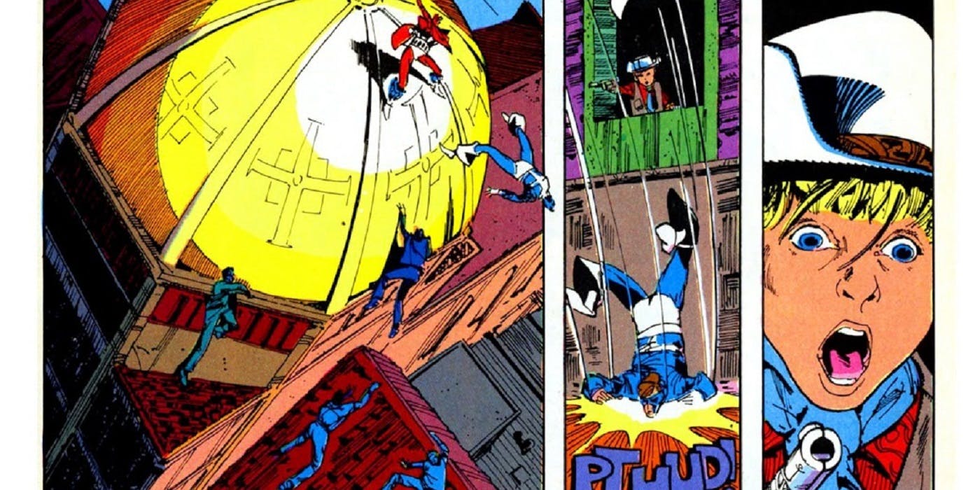 Walt Simonson bringing transitions from Manhunter