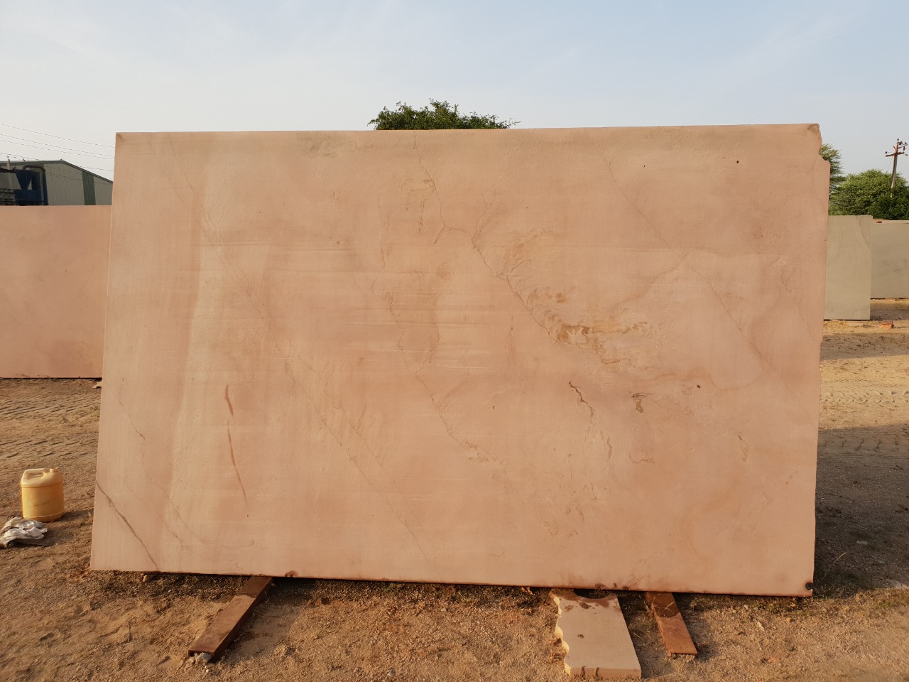 SANDSTONE SLAB EXOTIC / FLOWER PATTERN 1