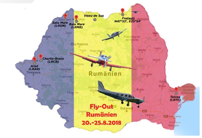 Grand Fly-out Romania 2018 - AOPA CH