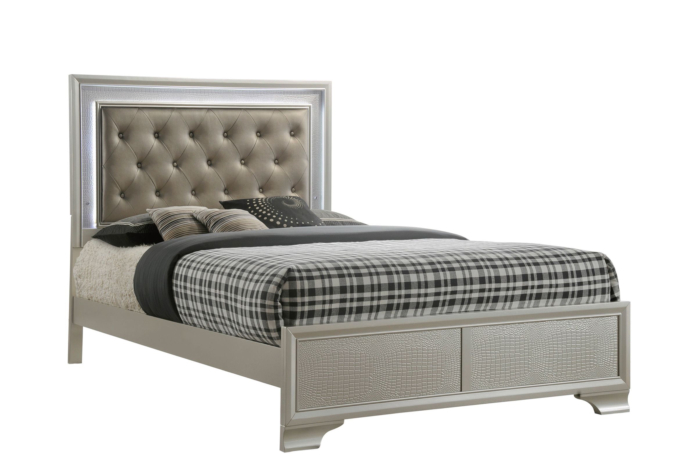 Lyssa 5 Piece Queen Bedroom Set With 2 Nightstands At Gardner White