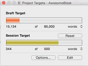 Making progress (Mac)