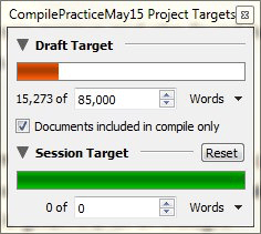 Setting targets (Windows)