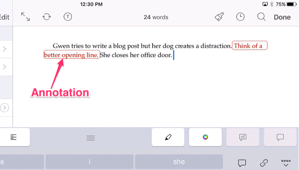 annotation