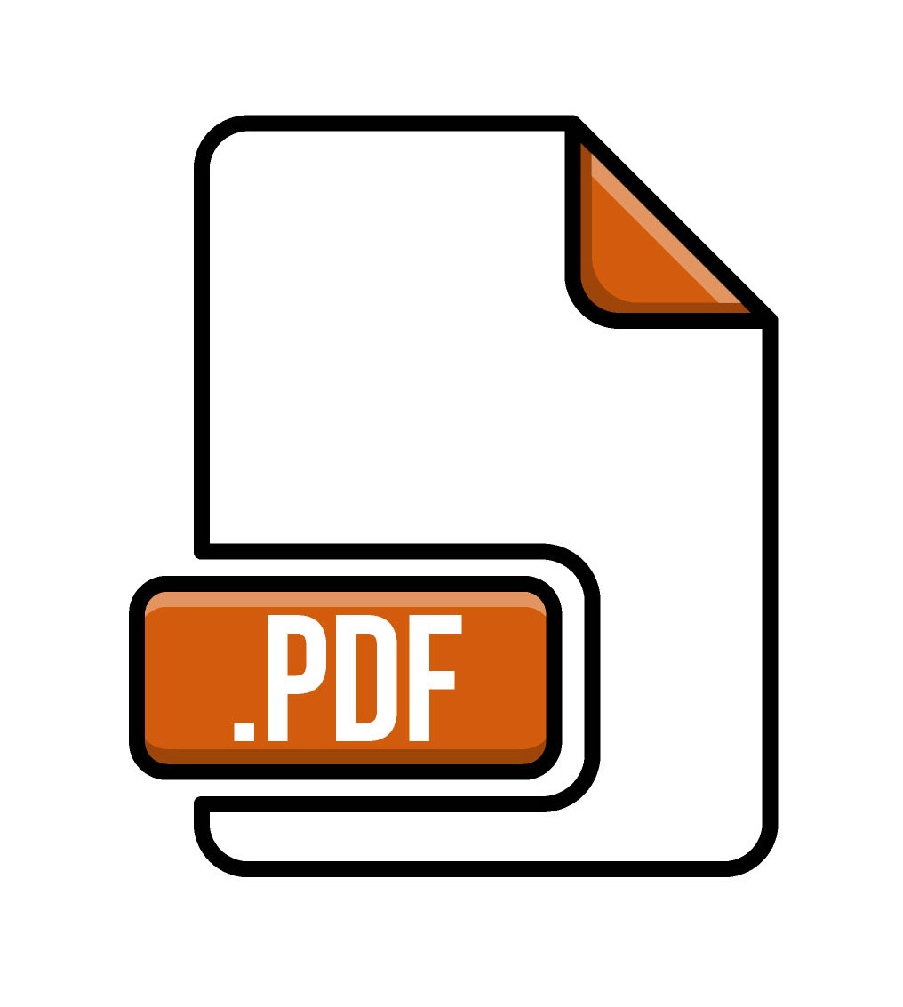 paper icon with PDF label