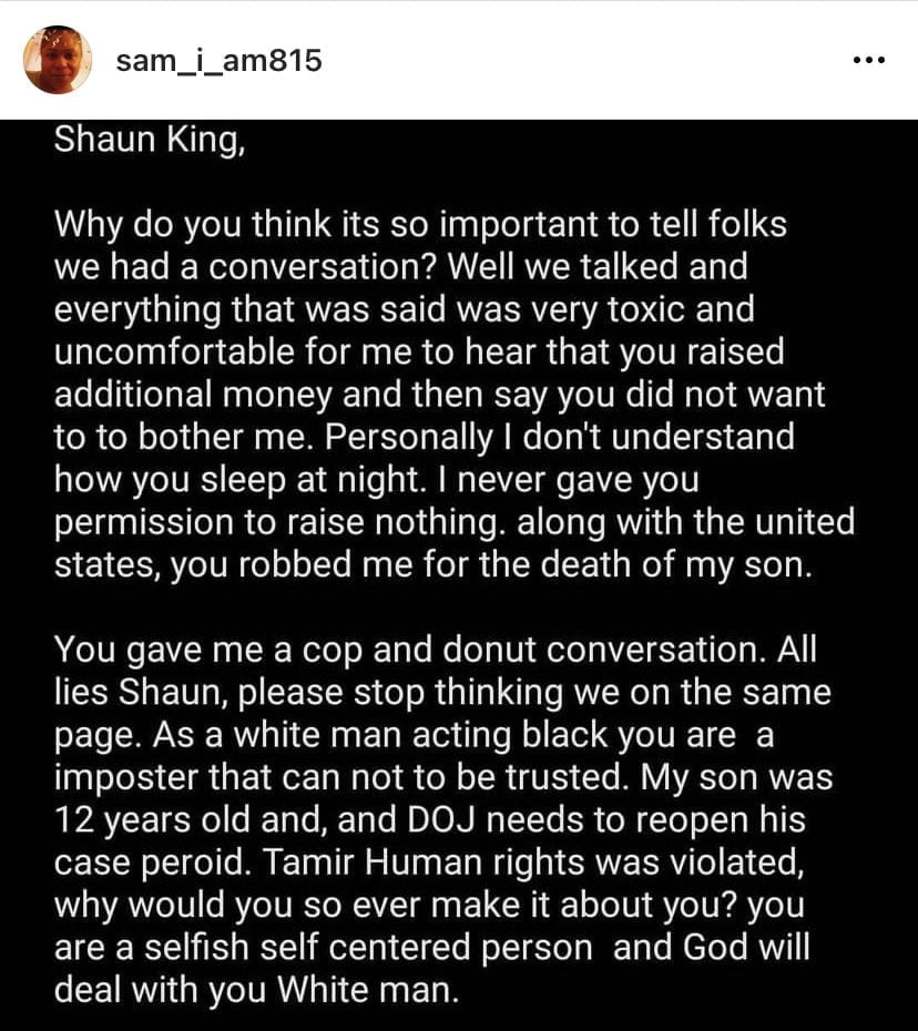 mother statement