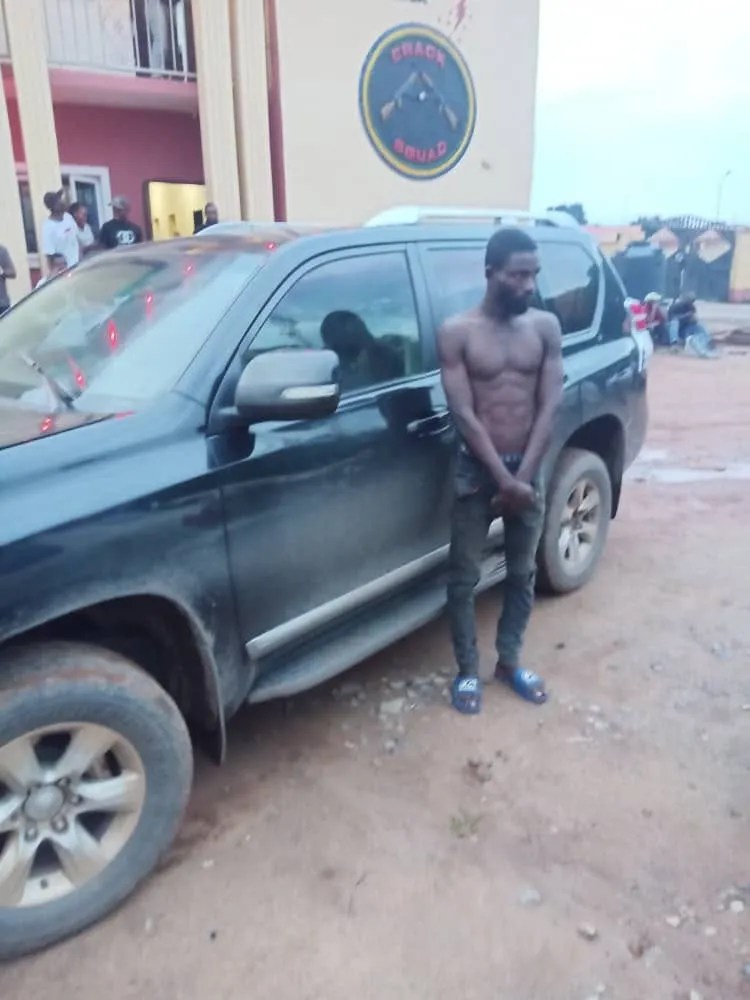 Car Wash Attendant Arrested for Stealing SUV in Ebonyi
