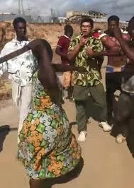 Ghanaians att@ck Chinese road contractors after they blasted a stone without notice and it 'k!lled' locals (video)