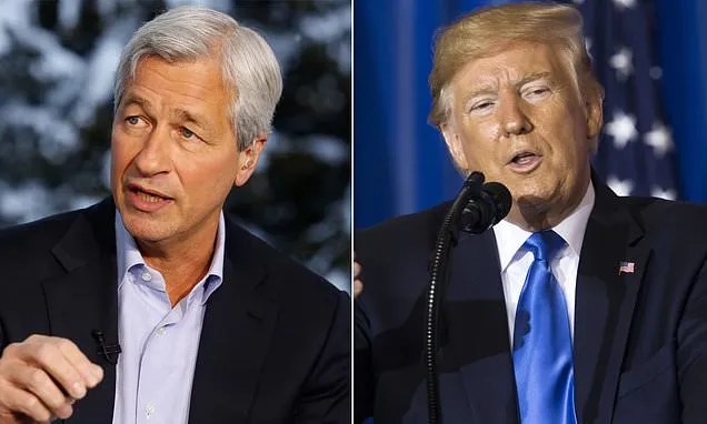 Jamie Dimon Denies Trump Endorsement Claims