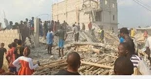Breaking News: Seven Injured in Rivers Three-Storey Building Collapse