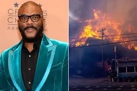 Tyler Perry Criticizes Insurance Companies for Dropping Customers Pre-Wildfire