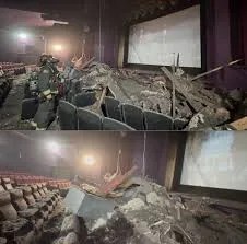 Ceiling Collapse at Captain America Screening