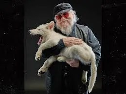George R.R. Martin Meets Resurrected Dire Wolves