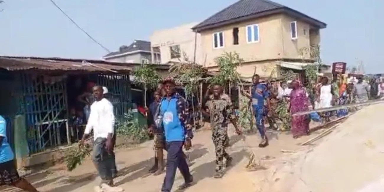 Oworonshoki demolition protest Lagos