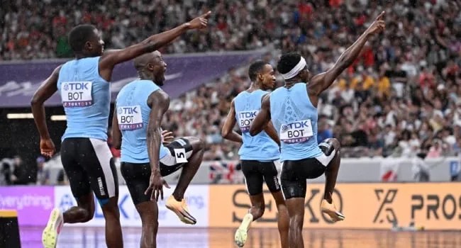 Botswana win men’s 4x400m relay gold Tokyo 2025