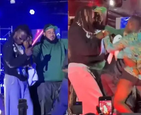 Naira Marley attacked during Lagos show