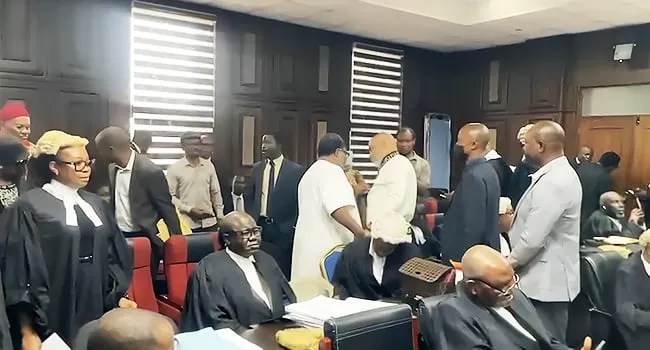 BREAKING: Nnamdi Kanu’s Lawyers Withdraw from Trial